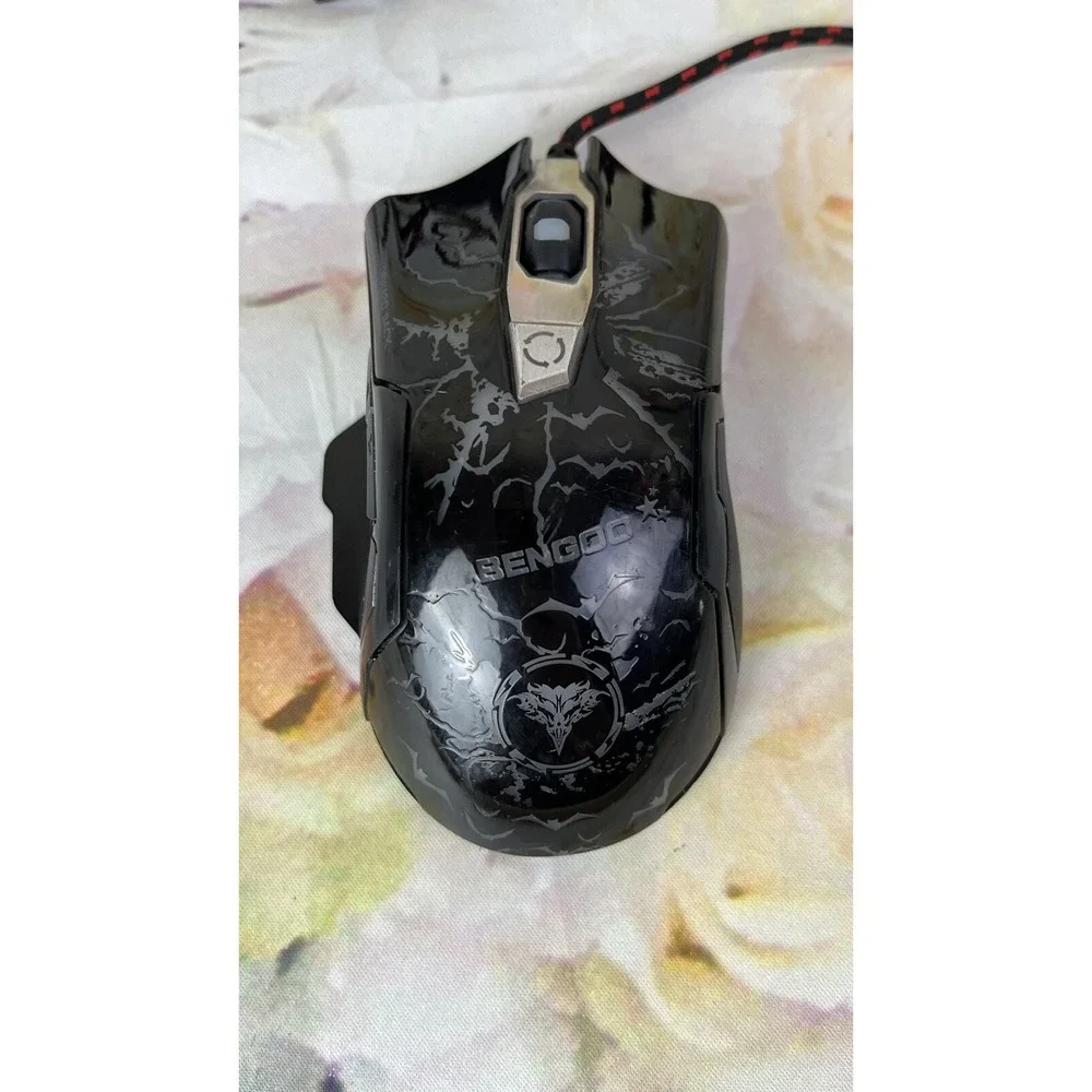 Bengoo Gaming Mouse Wired Advanced Game Chip Multicolor Light Ergonomic Design